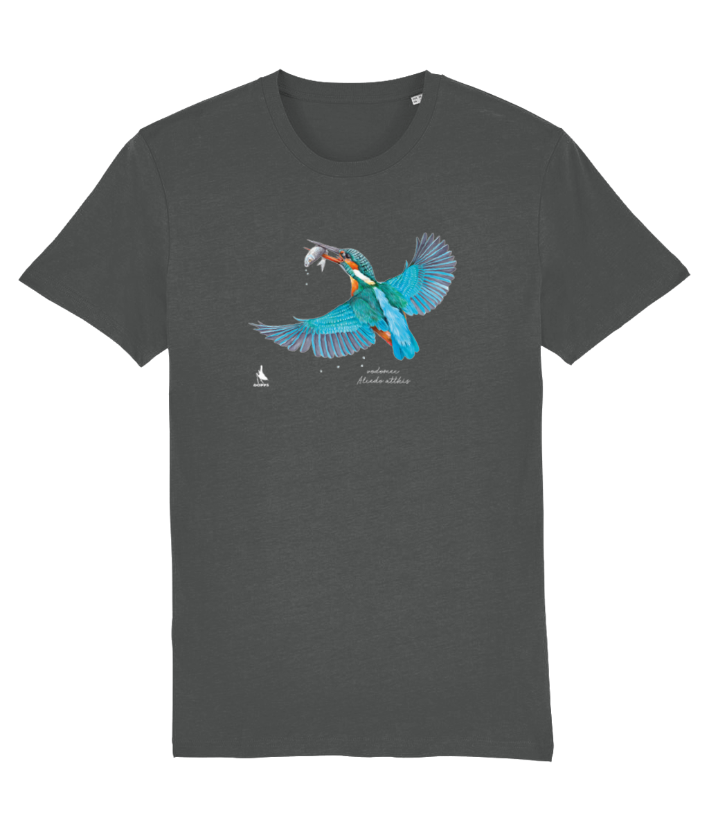 Majica s kratkimi rokavi (siva) - vodomec