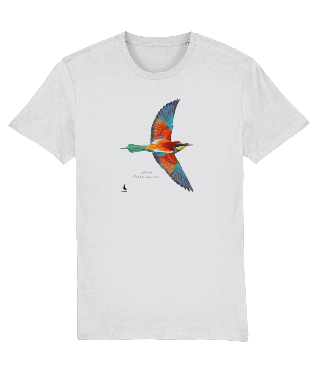 Majica s kratkimi rokavi (bela) - čebelar