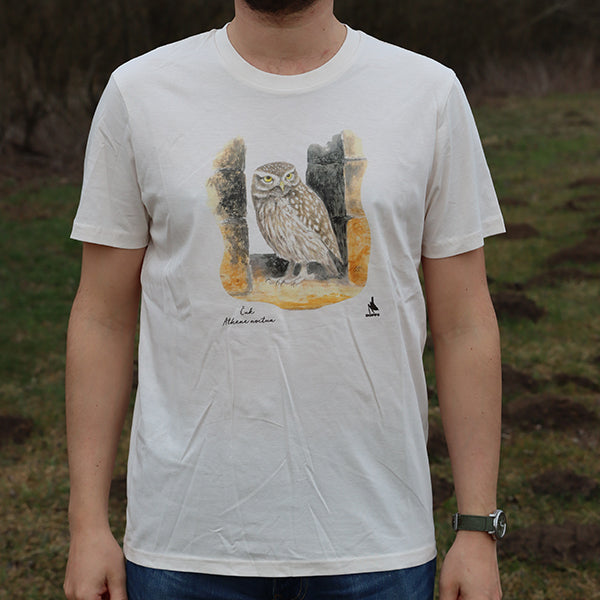 Majica s kratkimi rokavi (bela) - čuk