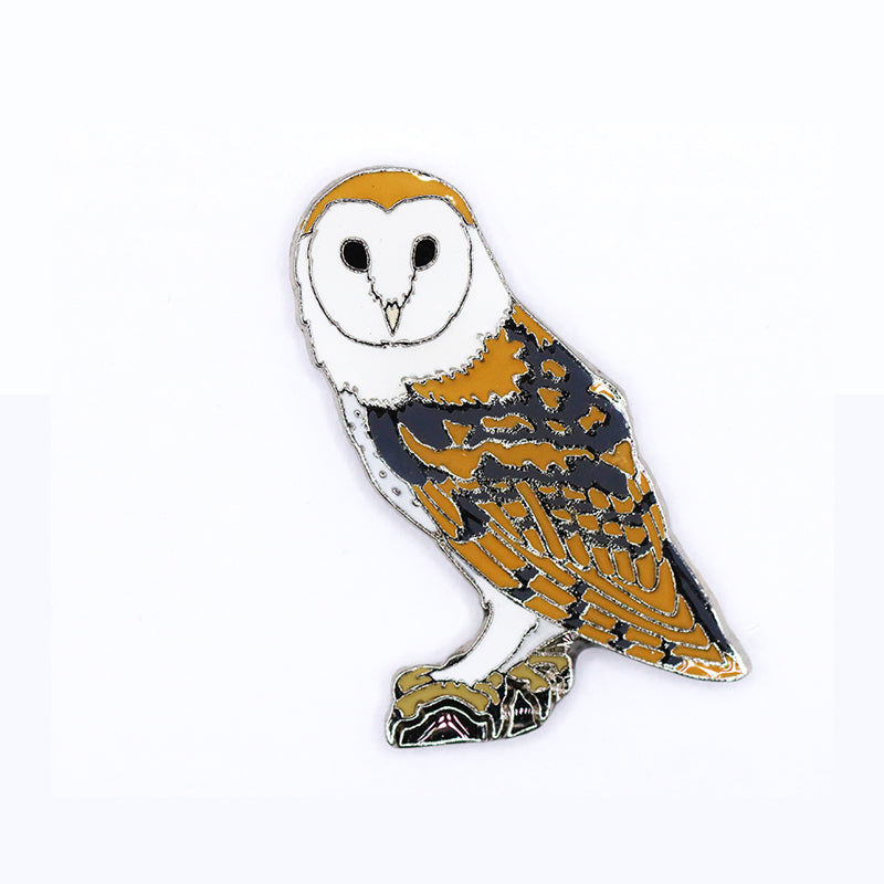 Kovinska značka - pegasta sova