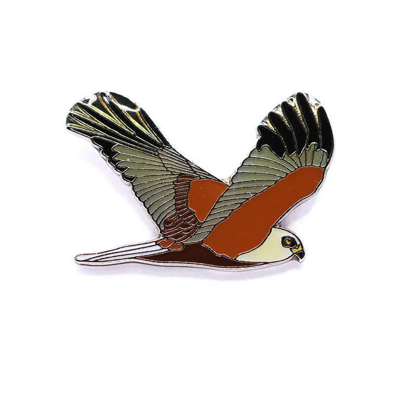 Kovinska značka - rjavi lunj