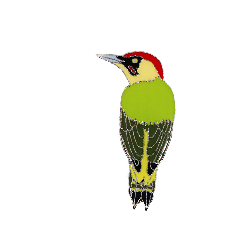 Kovinska značka - zelena žolna